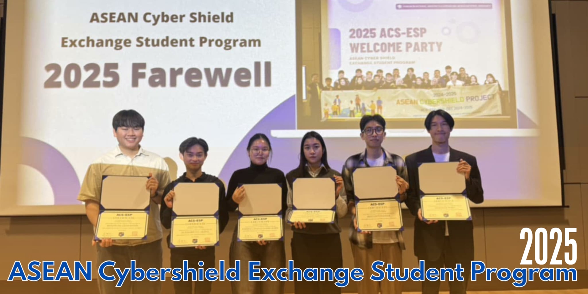 Congratulations! ADT Student Joins the ASEAN Cybershield Exchange Student Program 2025 in the Republic of Korea